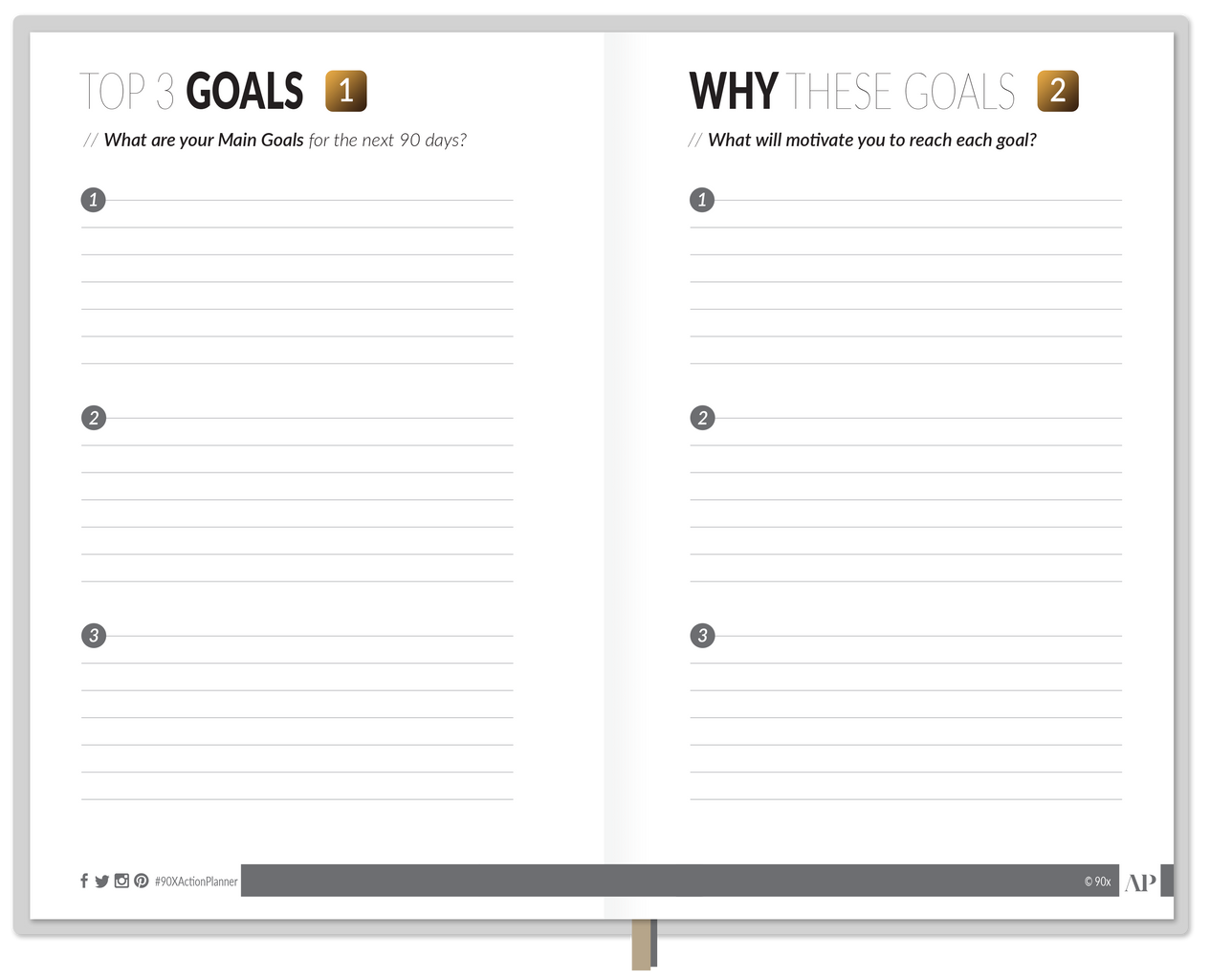 90X® Action Planner 2.0 Kit