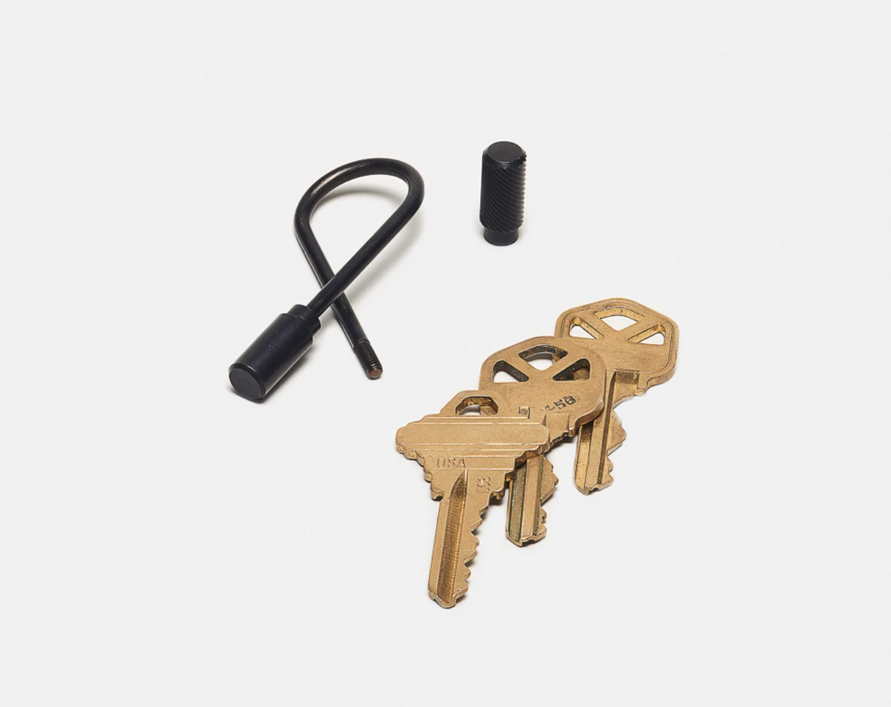 Closed Helix Keyring