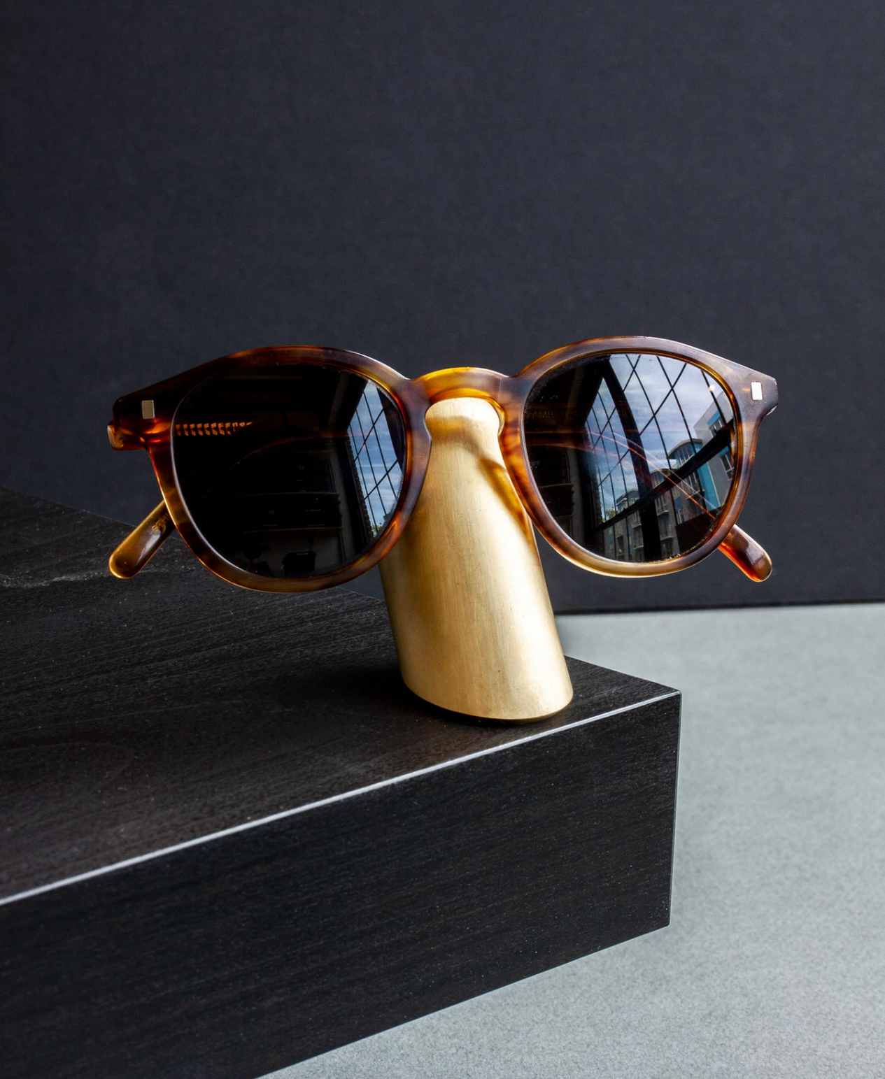 Eyewear Stand - Brass