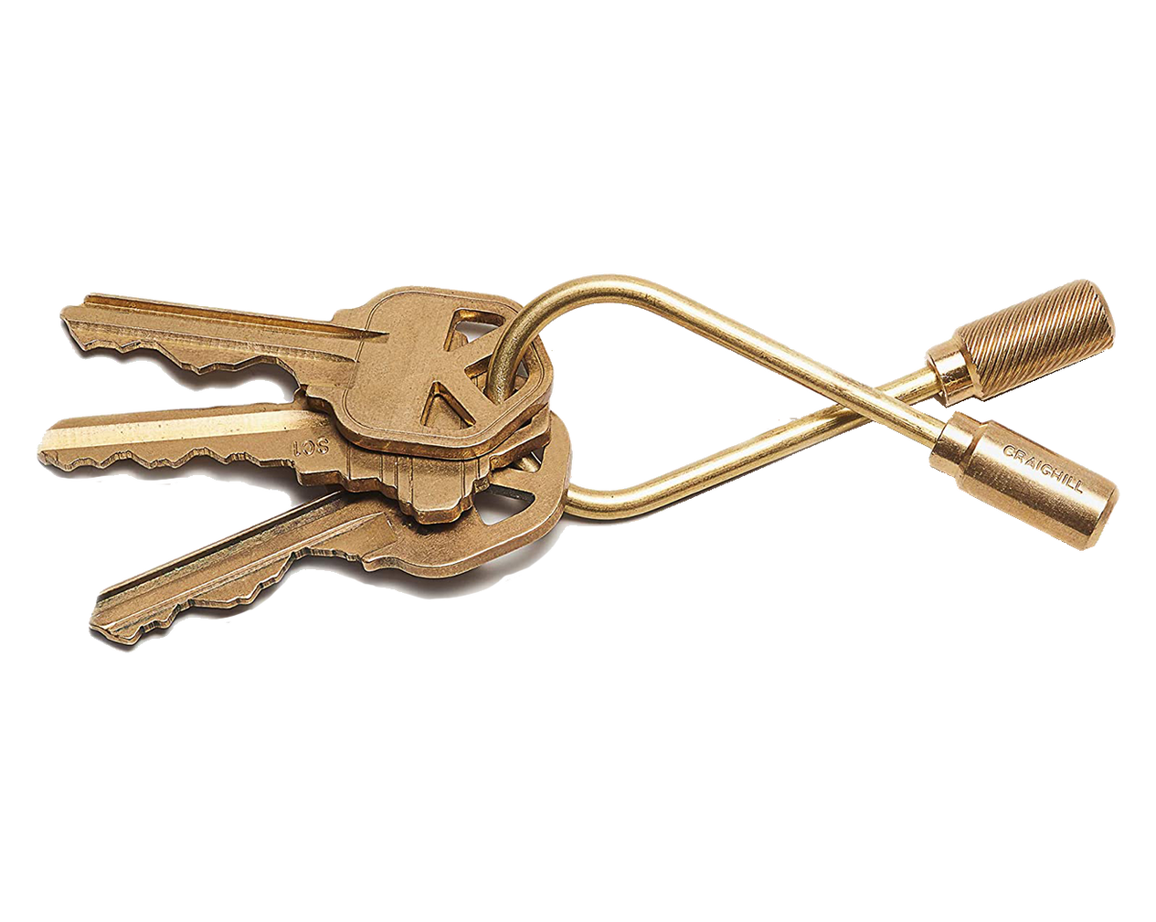 Closed Helix Keyring