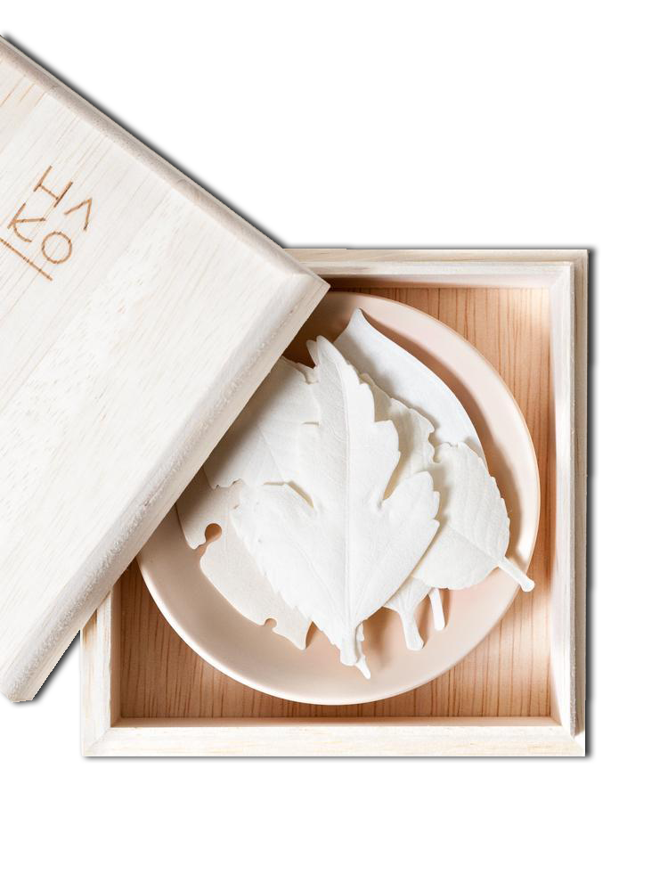 White Paper Incense + Ceramic Burn Dish