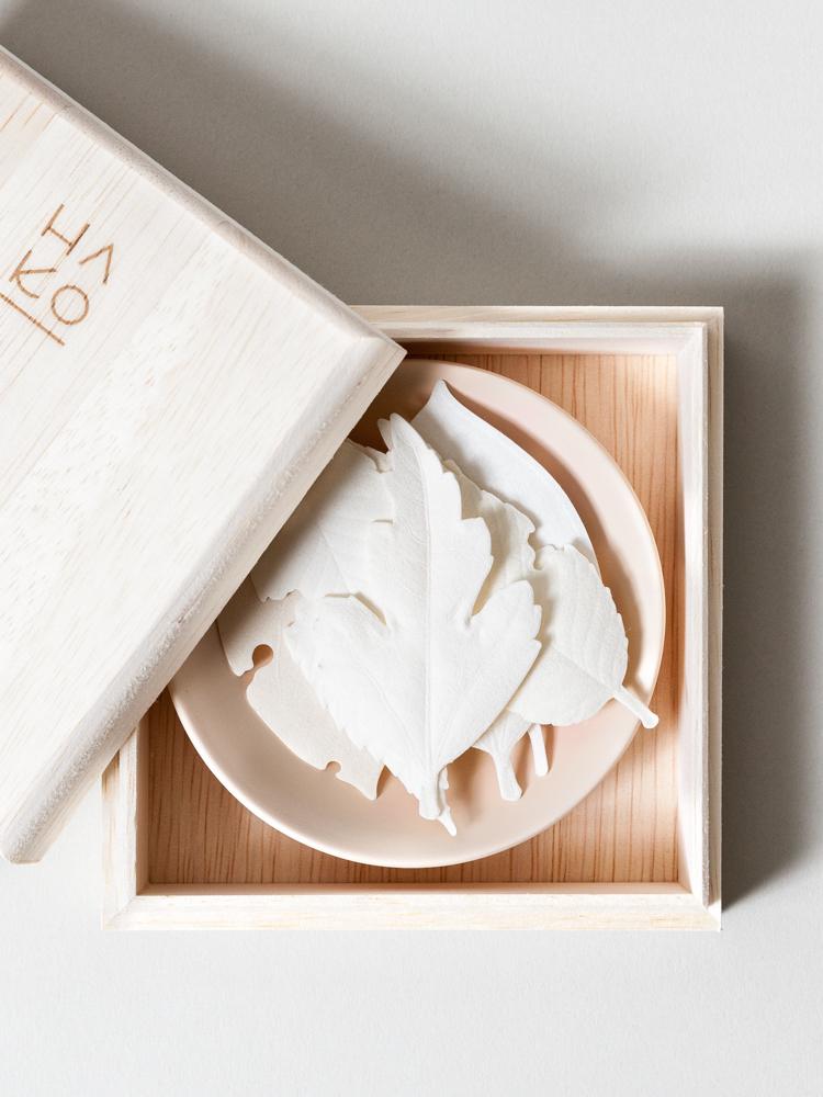 White Paper Incense + Ceramic Burn Dish