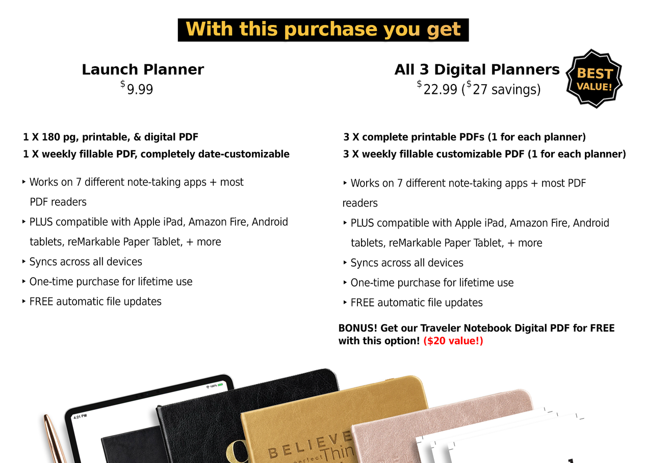 Digital Launch Planner