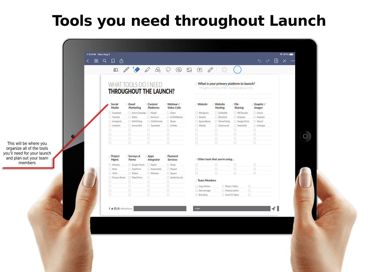Digital Launch Planner